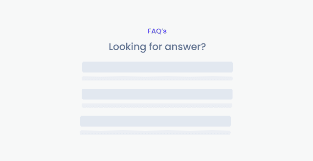 FAQ Sections
