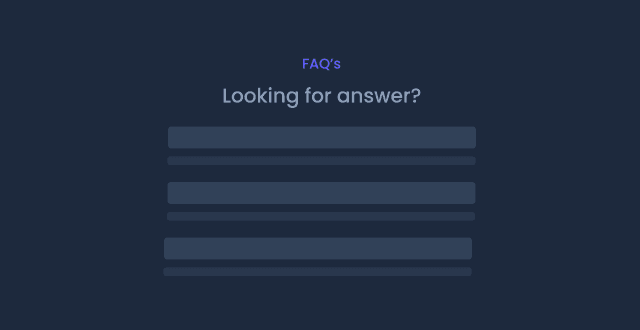FAQ Sections