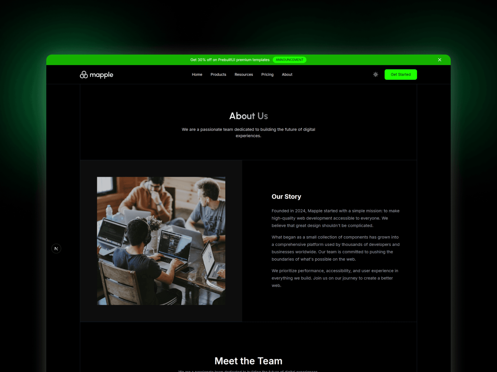 Mapple - React js Template for Agency UI Template Screenshot 8
