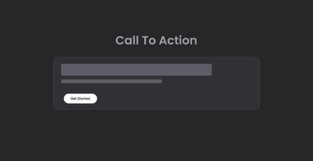 Call to Action