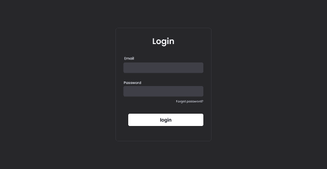 Login Form
