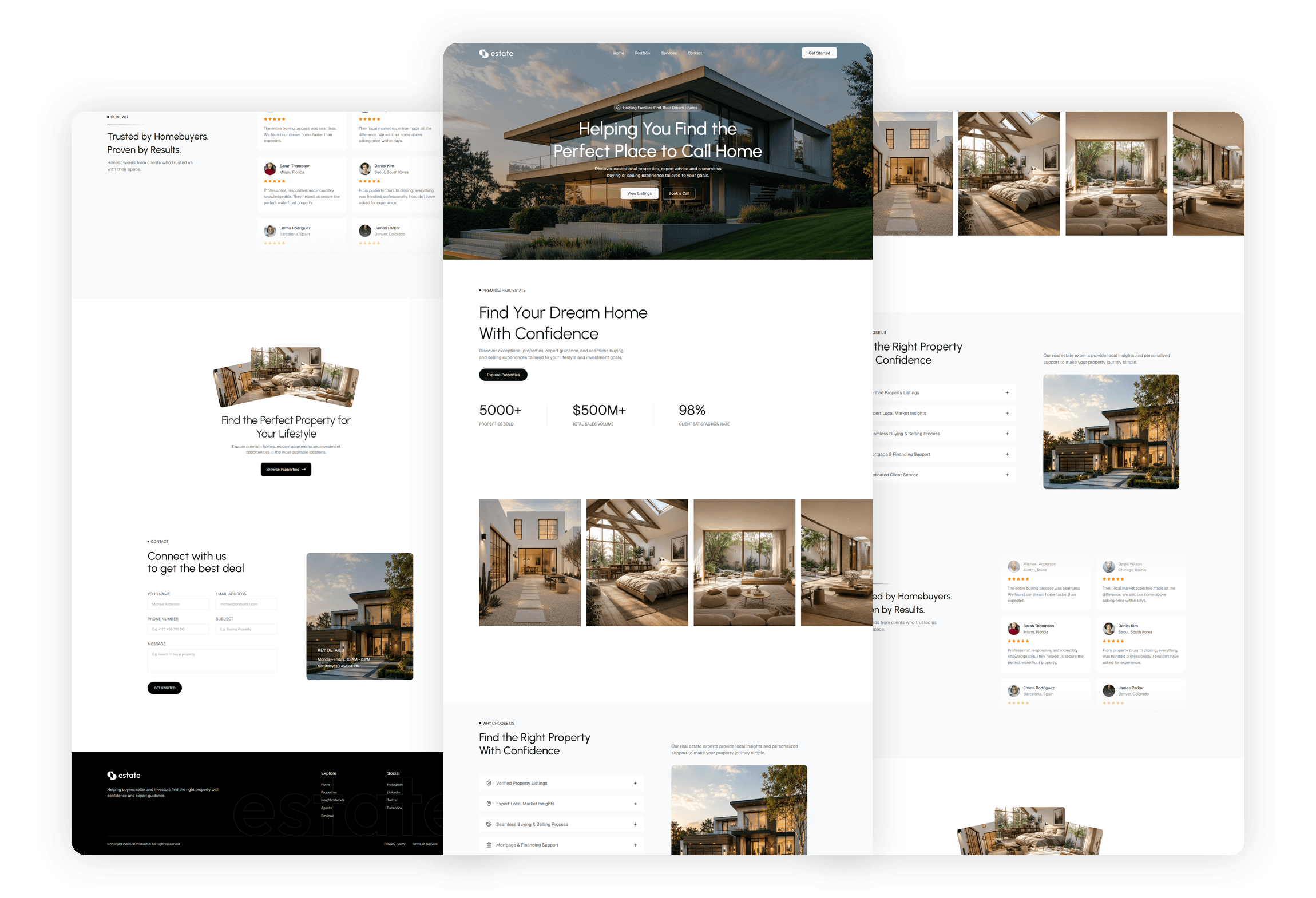 Estate - React JS Real Estate Website Template