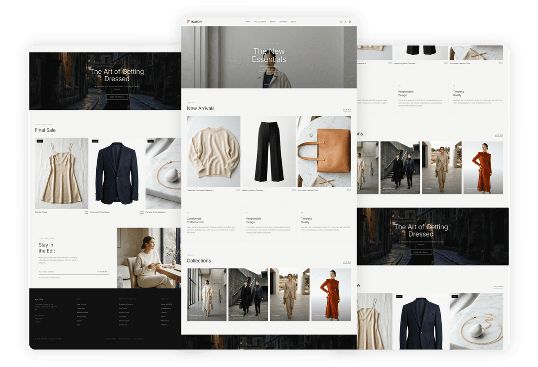 Maison - React JS E-Commerce Website Template