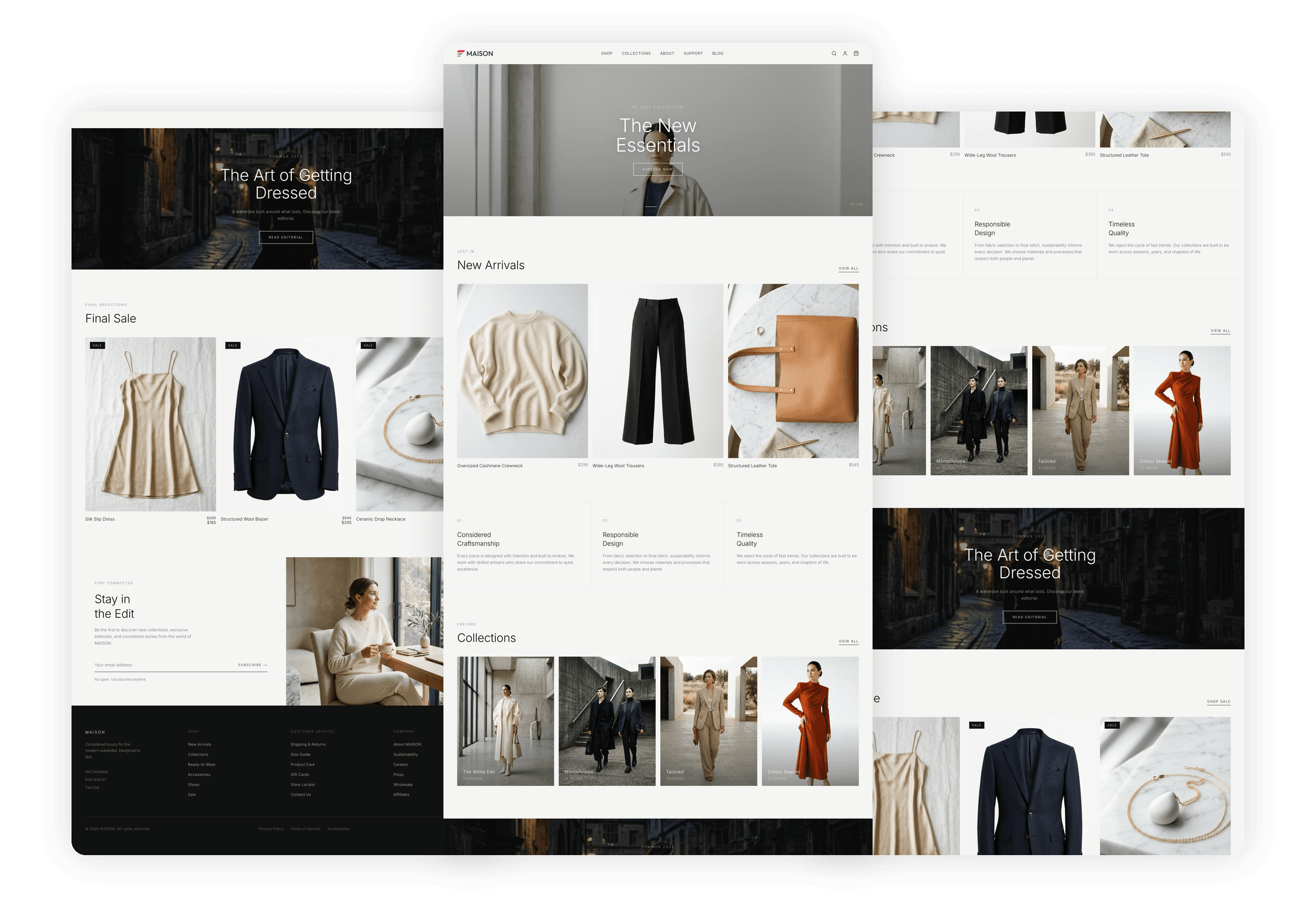 Maison - Next.js E-Commerce Website Template