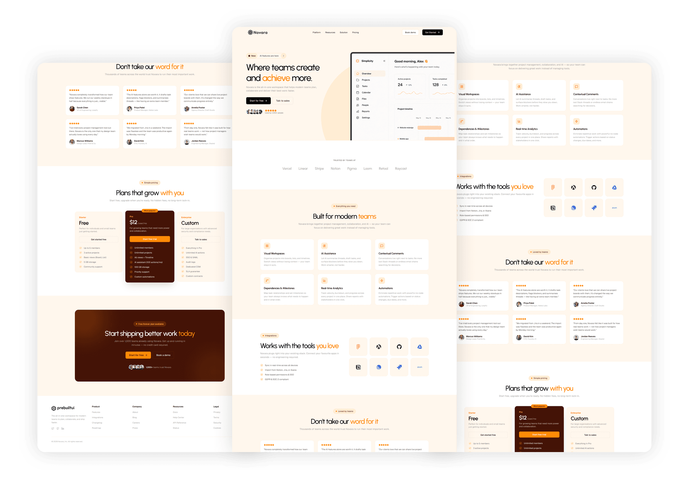 React JS Software Company Website Template