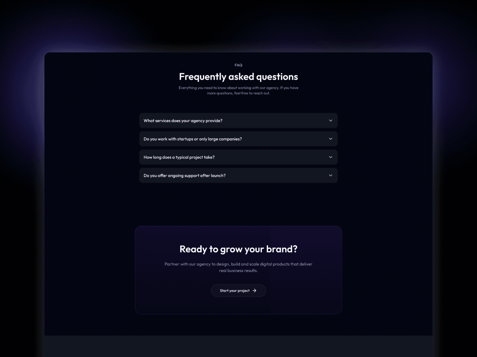 Pixel.io - React JS Digital Agency Template Screenshot 4