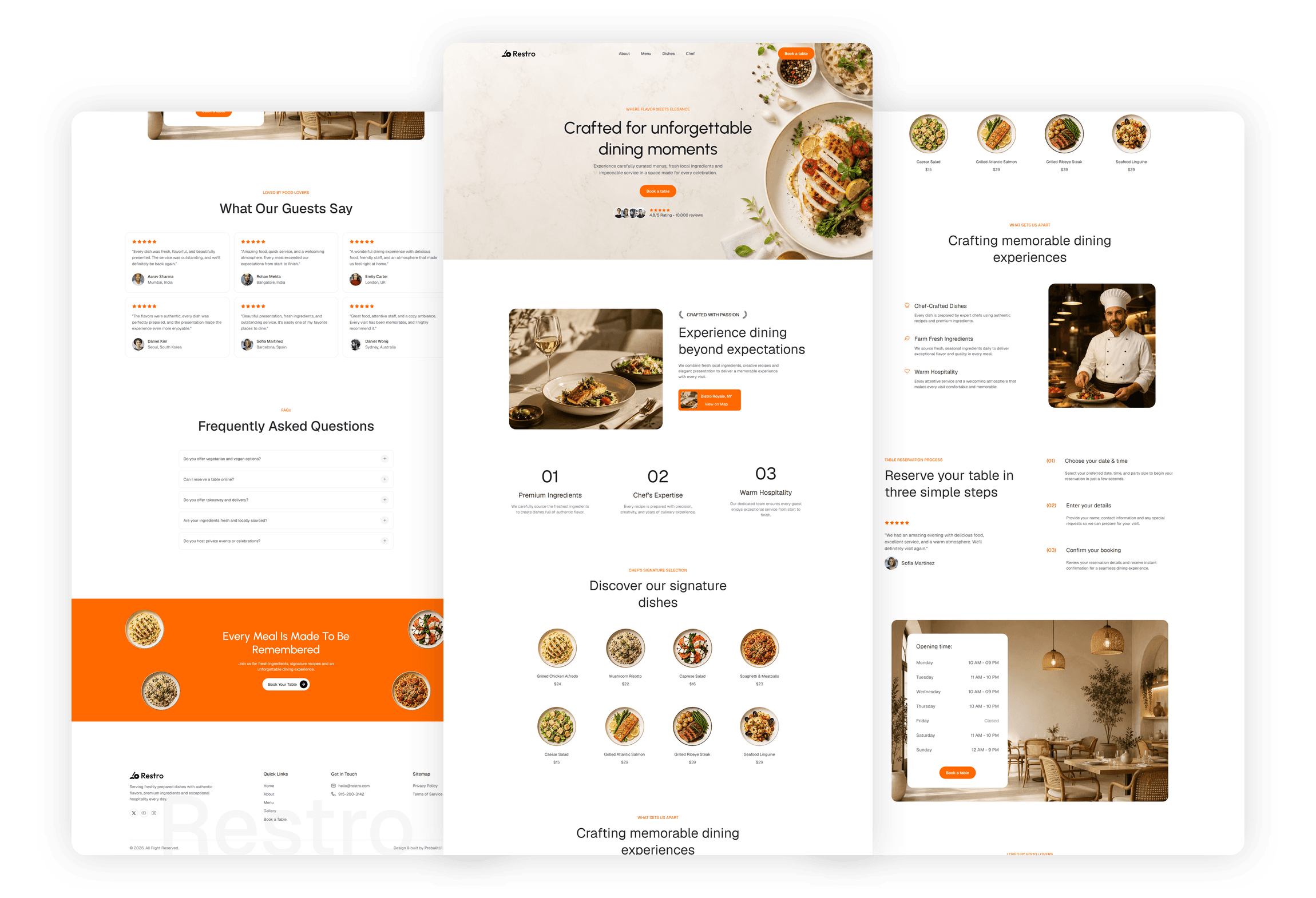 Restro - React JS Restaurant Website Template
