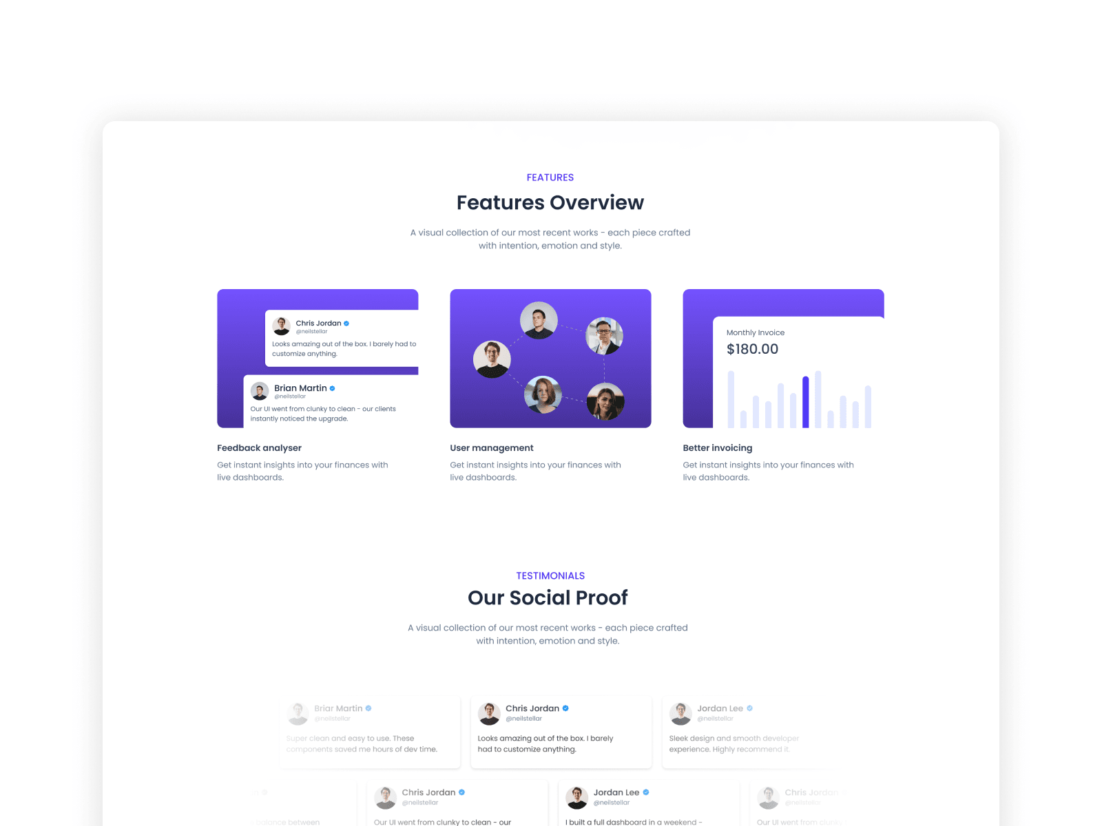 SaaSly - React JS Modern SaaS App Screenshot 2