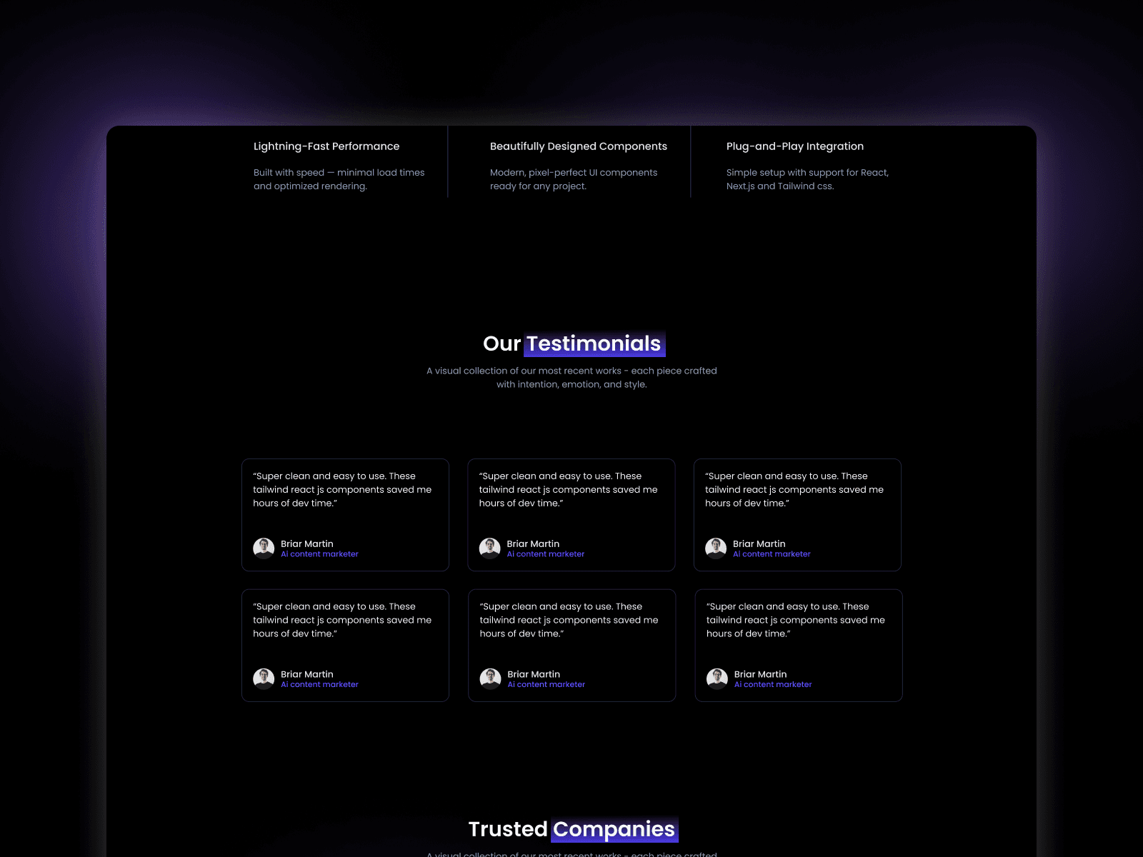 Agentix - React JS AI Agent Template Screenshot 3