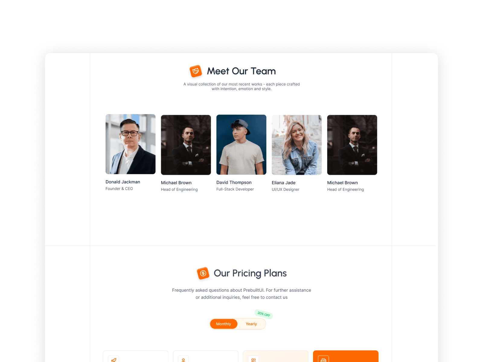Buildify - React JS AI Agents SaaS Template Screenshot 4