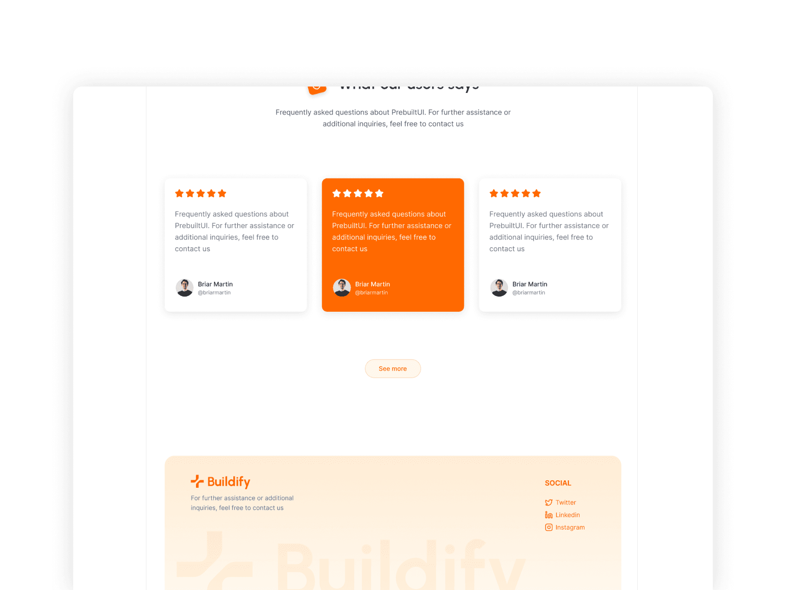 Buildify - React JS AI Agents SaaS Template Screenshot 6