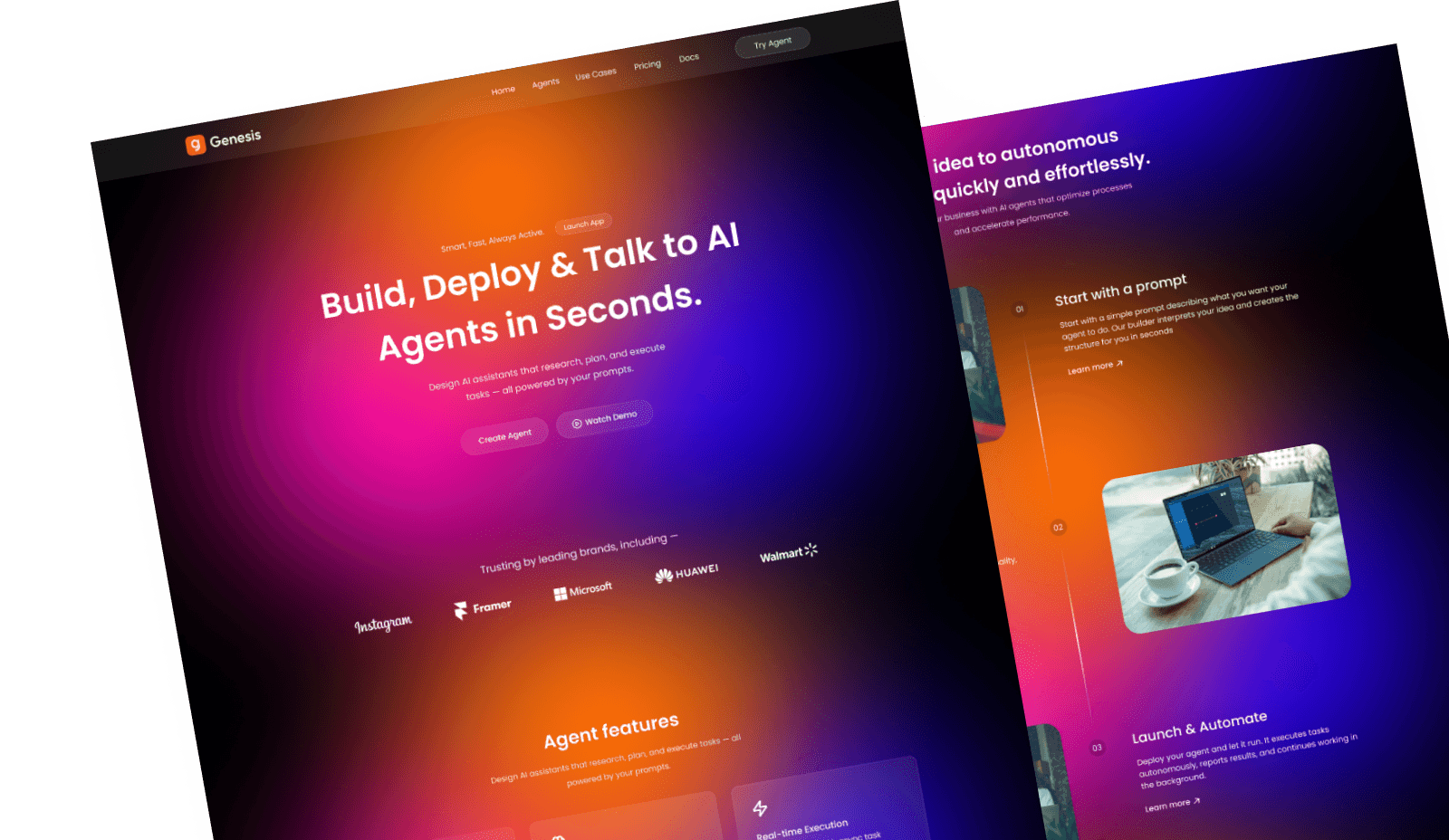 Genesis - React JS AI Agent Template