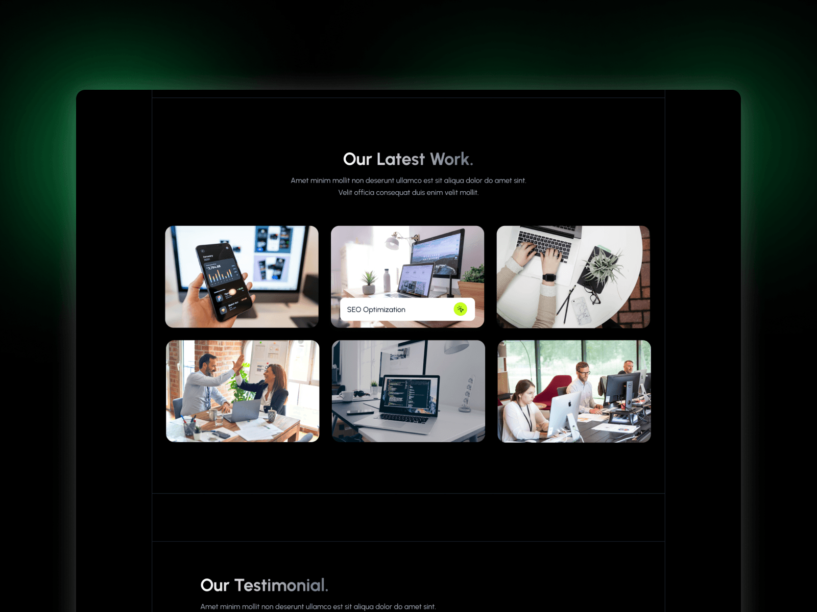 Mapple - React JS Template for Agency Screenshot 3