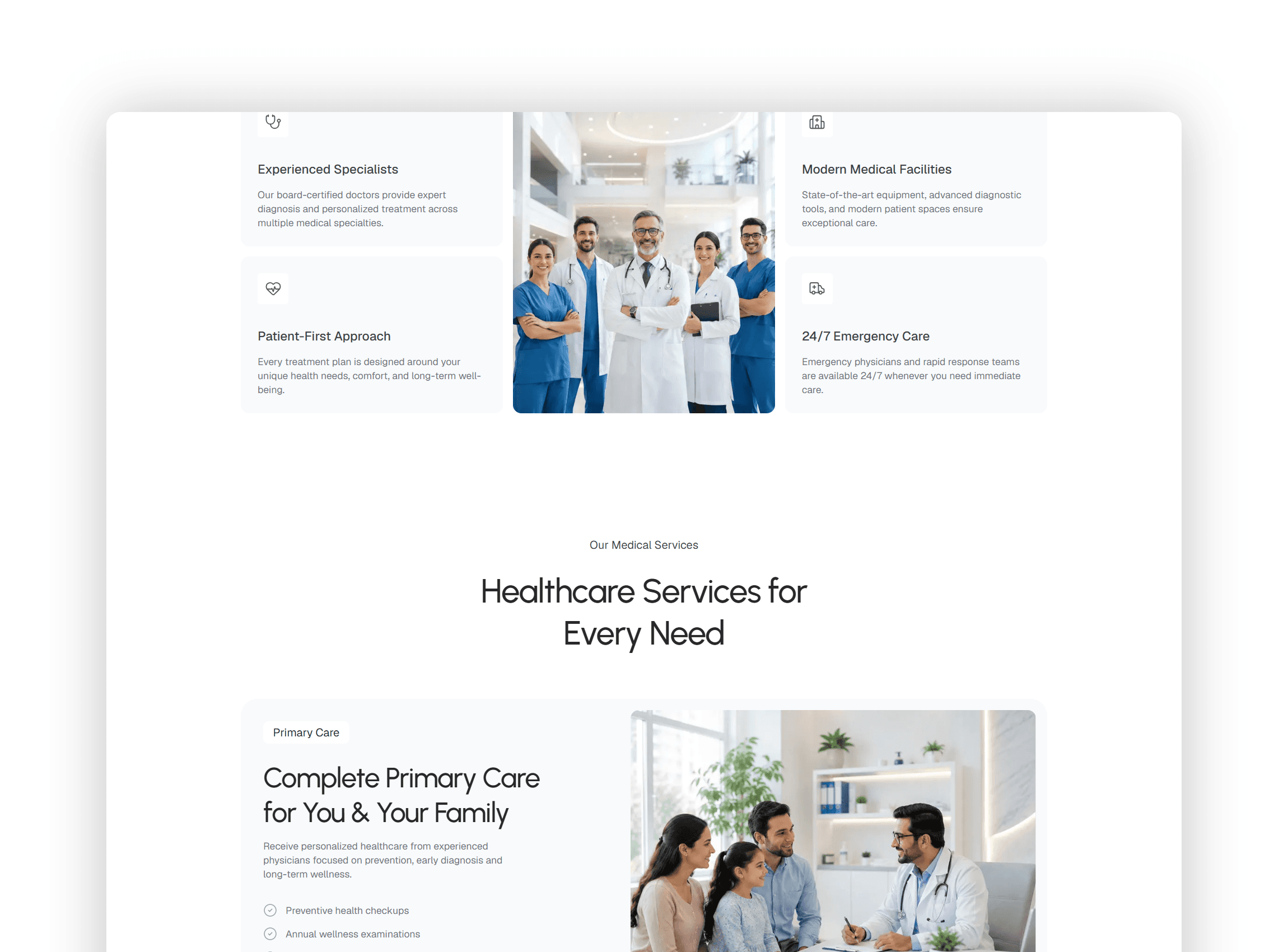 Compelling reasons to choose our premium healthcare services