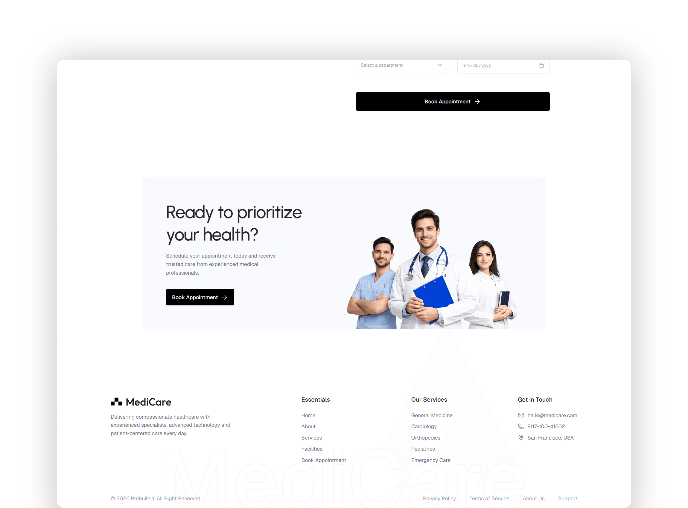 Book your consultation with our experienced healthcare professionals