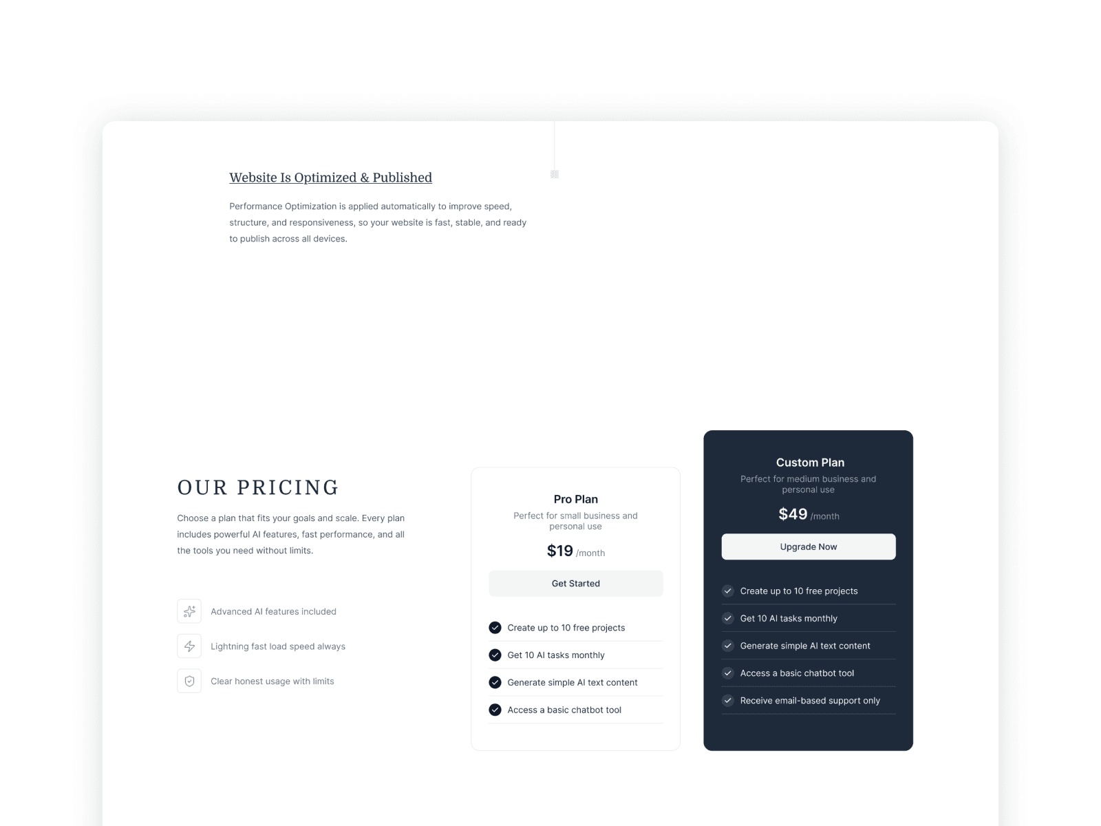 Prompt2App - React JS App Builder Template Screenshot 4