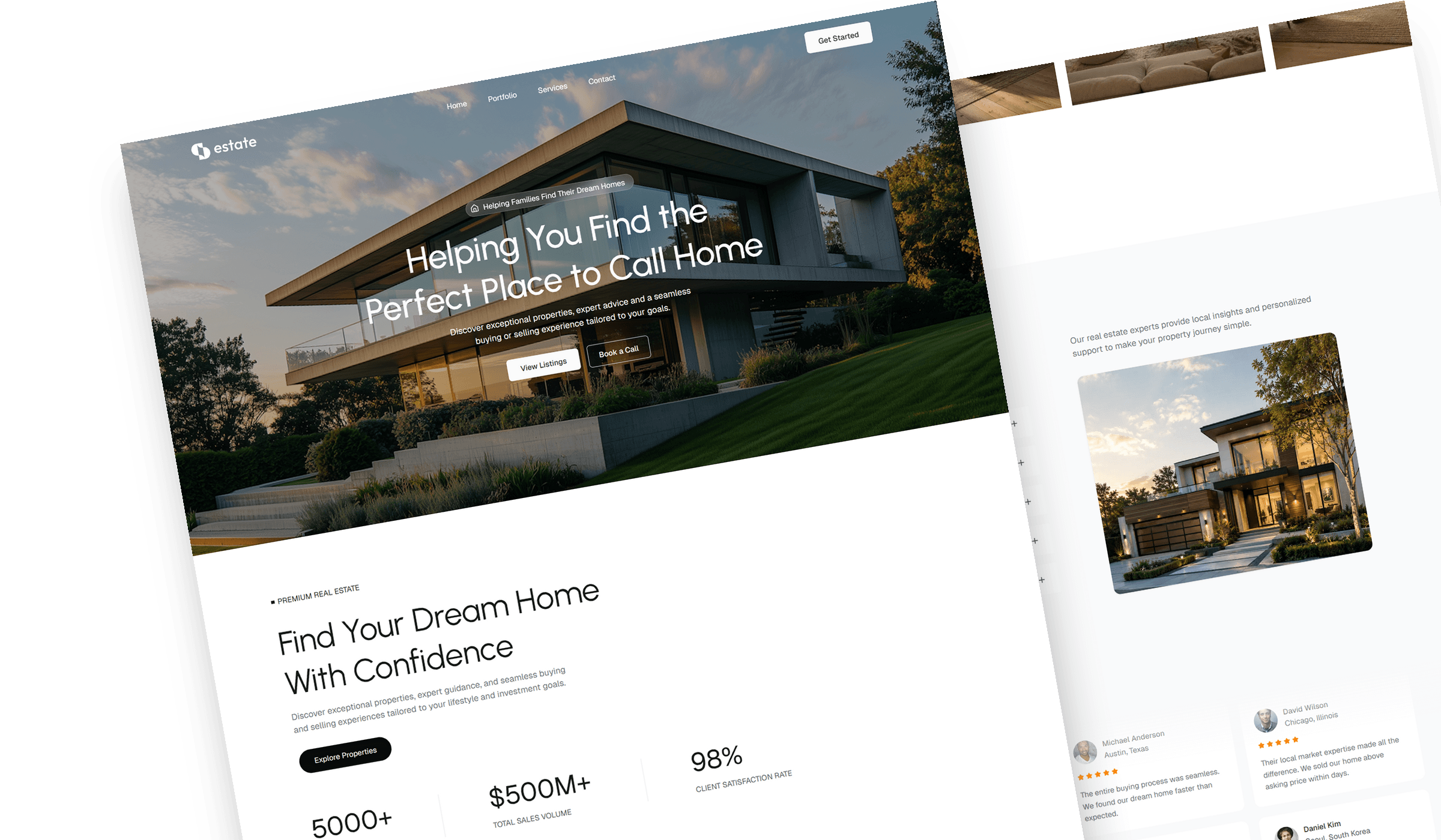 Estate - React JS Real Estate Website Template