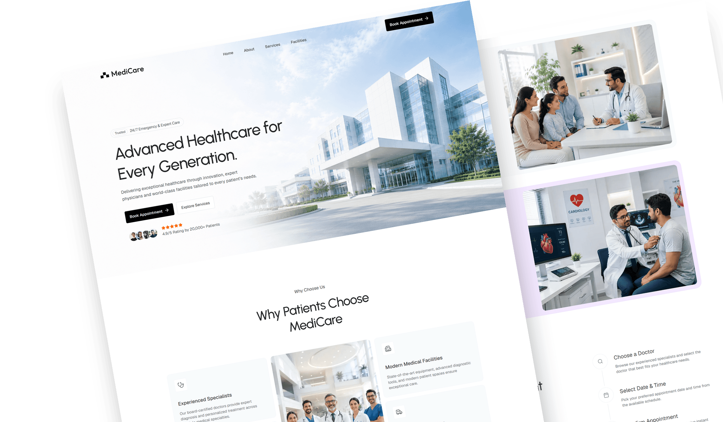 Medicare - React JS Healthcare Website Template