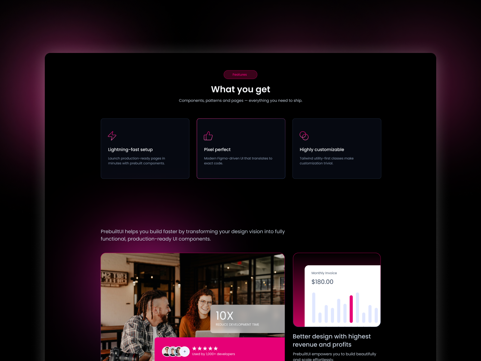 Pixels - Animated SaaS App Template