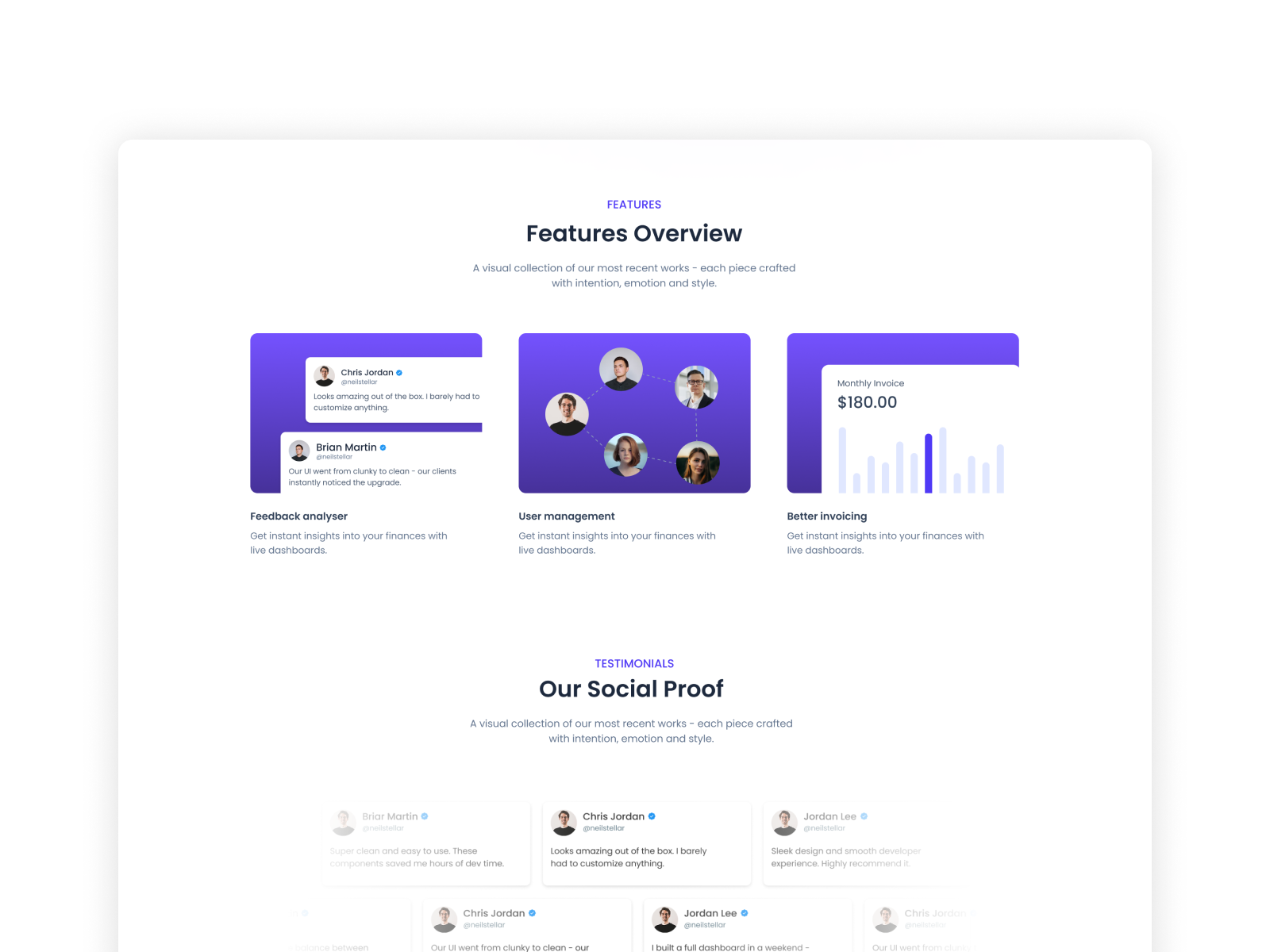 SaaSly - Modern SaaS App